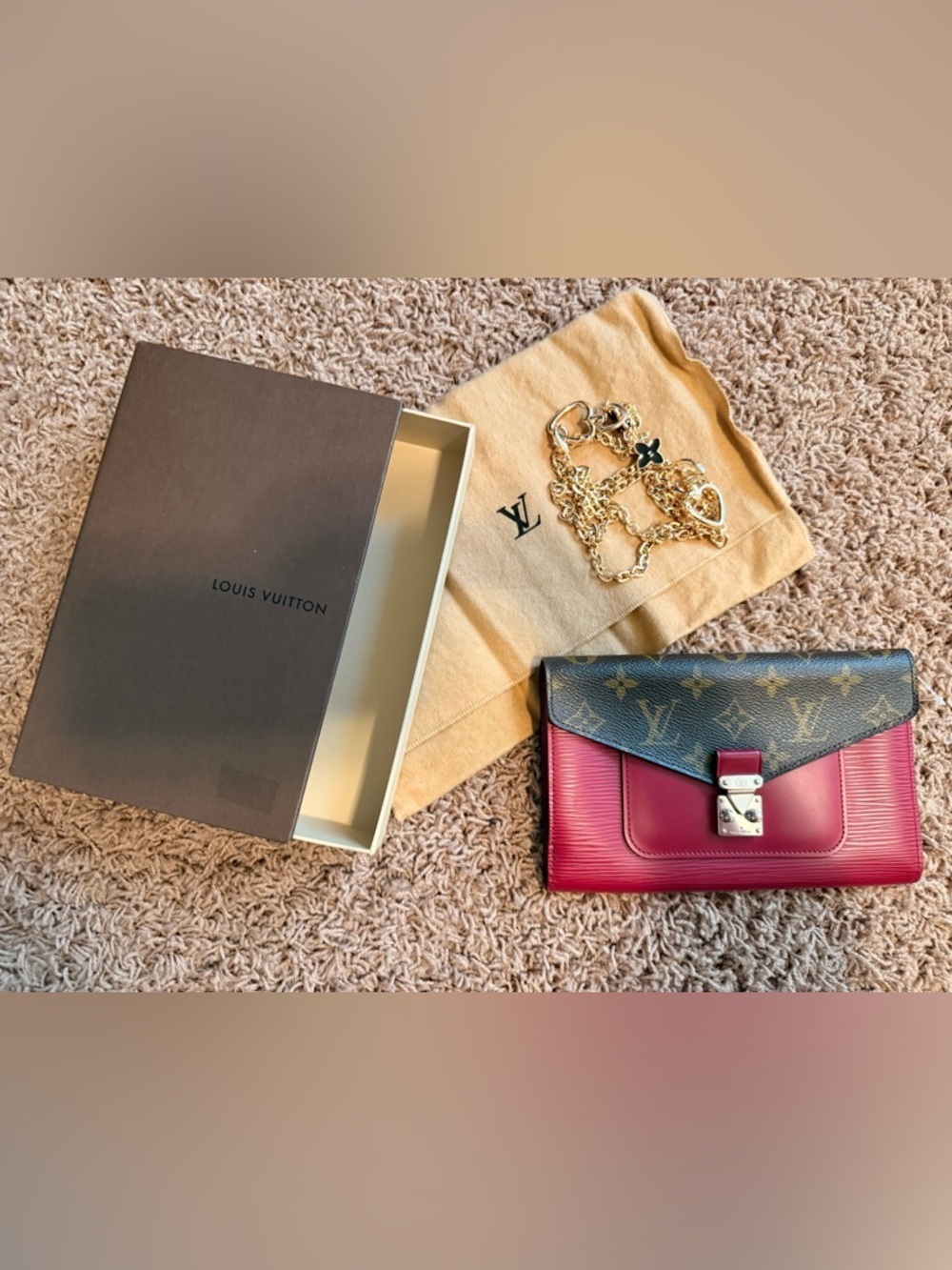 Louis Vuitton Monogram Pallas Wallet MI1193